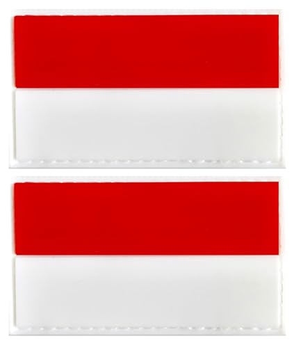 Aufnäher mit Polen-Flagge, PVC-Gummi, Klettverschluss, für Hüte, taktische Taschen, Jacken, Kleidung, Team-Militär-Patch, 2 Stück Aufnäher mit Polen-Flagge, PVC-Gummi, Klettverschluss, für Hüte, taktische Taschen, Jacken, Kleidung, Team-Militär-Patch, 2 Stück von JAVD