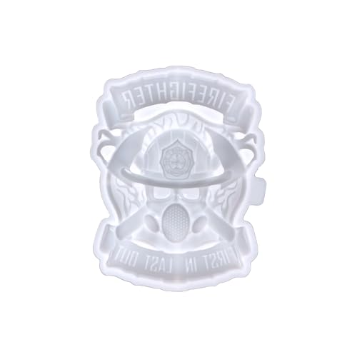 3D Feuerwehrmann Silikonform, 3D Fire Station Feuerwehrmann Epoxidharz Silikonformen Resin Gießformen Wall Decor Resin Mold Handgefertigte Guss Silikonform für Wand Schrank Schreibtisch Dekor 3D Feuerwehrmann Silikonform, 3D Fire Station Feuerwehrmann Epoxidharz Silikonformen Resin Gießformen Wall Decor Resin Mold Handgefertigte Guss Silikonform für Wand Schrank Schreibtisch Dekor von JAWSEU