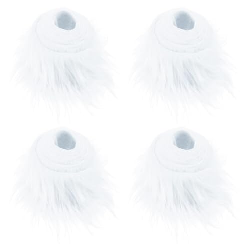 4pcs Plüsch Pelzstoff Vorgeschnittene Streifen Kunstfell, Fell Flauschiges Plüsch Handwerksfell zotteligen Pelz Stoff Schnitte flauschige Pelz Patches für Zwerg DIY Basteln, 1.5mx10cm Weiß 4pcs Plüsch Pelzstoff Vorgeschnittene Streifen Kunstfell, Fell Flauschiges Plüsch Handwerksfell zotteligen Pelz Stoff Schnitte flauschige Pelz Patches für Zwerg DIY Basteln, 1.5mx10cm Weiß von JAWSEU
