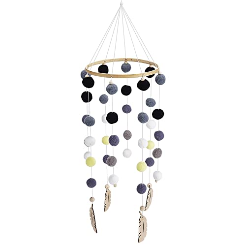 Baby Windspiele Mobile Baby, Babybett Windspiele Spielzeug, Mobile Bettglocke Babybett hängende Spiel Mobile für Kinderzimmer Kinder Bett Dekor Baby Windspiele Mobile Baby, Babybett Windspiele Spielzeug, Mobile Bettglocke Babybett hängende Spiel Mobile für Kinderzimmer Kinder Bett Dekor von JAWSEU