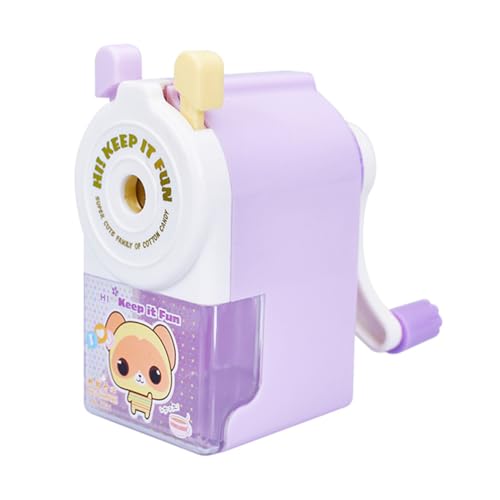 Bleistiftanspitzer, Manueller Tisch Bleistiftspitzer Manuelle Spitzmaschine bleistiftspitzer mit kurbel, anspitzer mit behälter kinder für Büro Klassenzimmer Zuhause Bleistiftspitzer Bleistiftanspitzer, Manueller Tisch Bleistiftspitzer Manuelle Spitzmaschine bleistiftspitzer mit kurbel, anspitzer mit behälter kinder für Büro Klassenzimmer Zuhause Bleistiftspitzer von JAWSEU