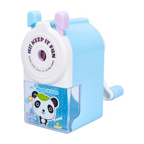 Bleistiftanspitzer, Manueller Tisch Bleistiftspitzer Manuelle Spitzmaschine bleistiftspitzer mit kurbel, anspitzer mit behälter kinder für Büro Klassenzimmer Zuhause Bleistiftspitzer Bleistiftanspitzer, Manueller Tisch Bleistiftspitzer Manuelle Spitzmaschine bleistiftspitzer mit kurbel, anspitzer mit behälter kinder für Büro Klassenzimmer Zuhause Bleistiftspitzer von JAWSEU
