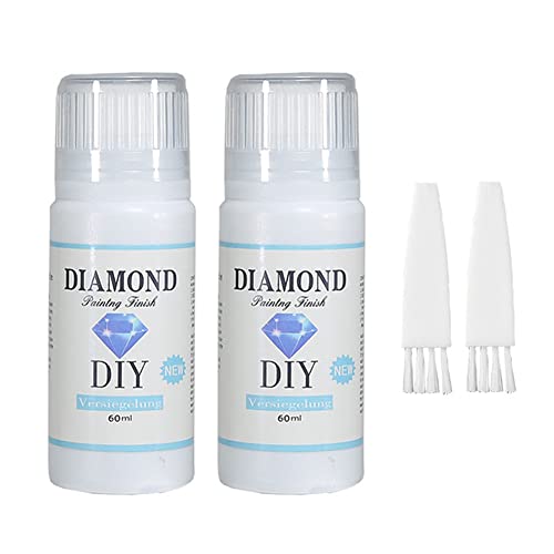 JAWSEU Diamond Painting Sealer, 120ml Diamond Painting Glue Sealer, Dauerhafter Halt und Glanz, Transparente Schutzversieg zum Fixieren und Versiegeln von Diamanten, Diamond Painting Zubehor JAWSEU Diamond Painting Sealer, 120ml Diamond Painting Glue Sealer, Dauerhafter Halt und Glanz, Transparente Schutzversieg zum Fixieren und Versiegeln von Diamanten, Diamond Painting Zubehor von JAWSEU