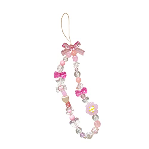 JAWSEU Perlen Telefon Charme, Handy Lanyard Perlen Kette Vintage Blumen Anti-Lost Handy, Böhmische Handykette Handy Bunte Perlen Strap Telefon Anhänger für Mobile Telefon JAWSEU Perlen Telefon Charme, Handy Lanyard Perlen Kette Vintage Blumen Anti-Lost Handy, Böhmische Handykette Handy Bunte Perlen Strap Telefon Anhänger für Mobile Telefon von JAWSEU