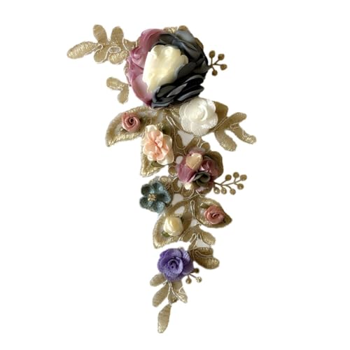 Spitzen Applikation 3D Floral Spitze Patches Ausschnitt Kragen Spitze Stoff Stickerei Patch, Ausschnitt Spitze Bestickte Kragen Nähen Patches für DIY Kleidung Hochzeitskleid Kragen Handwerk Spitzen Applikation 3D Floral Spitze Patches Ausschnitt Kragen Spitze Stoff Stickerei Patch, Ausschnitt Spitze Bestickte Kragen Nähen Patches für DIY Kleidung Hochzeitskleid Kragen Handwerk von JAWSEU
