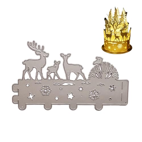 Weihnachten Stanzschablone Laterne Windlicht Kerzen Deko Metall Prägeschablonen Stanzformen Cutting Dies Adventskerze DIY Weihnachtsdeko Weihnachten Stanzschablone Laterne Windlicht Kerzen Deko Metall Prägeschablonen Stanzformen Cutting Dies Adventskerze DIY Weihnachtsdeko von JAWSEU