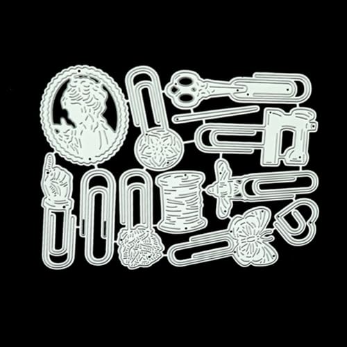 stanzschablonen Büroklammer, Cutting Dies Metall Stanzformen, Stanzbögen Prägeschablonen, Schneiden Schimmel für DIY Karten Album Geburtstag Geschenk stanzschablonen Büroklammer, Cutting Dies Metall Stanzformen, Stanzbögen Prägeschablonen, Schneiden Schimmel für DIY Karten Album Geburtstag Geschenk von JAWSEU