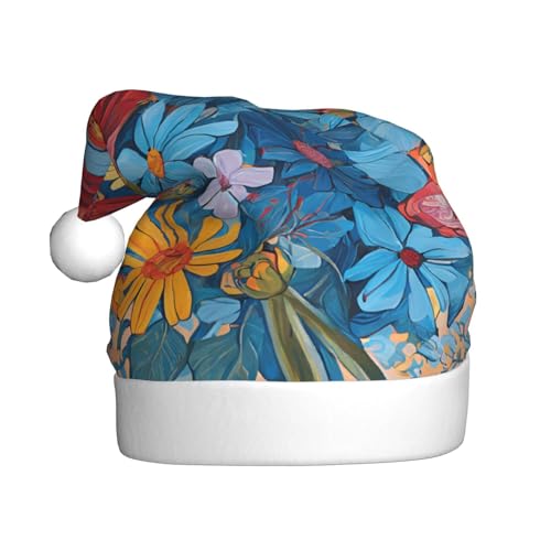 Hello Hawaii – Druck Erwachsene Plüsch Weihnachtsmütze Santa Stil Pom Pom Warm Weich Urlaub Kopfbedeckung für Partys Weihnachten Feier Hello Hawaii – Druck Erwachsene Plüsch Weihnachtsmütze Santa Stil Pom Pom Warm Weich Urlaub Kopfbedeckung für Partys Weihnachten Feier von JAYWIS