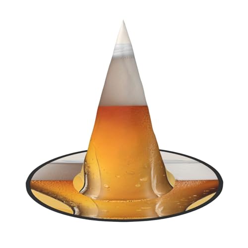 JAYWIS Bierblasen-Druck, volle Abdeckung, Halloween-Hut für Erwachsene, verstaubare Hexe, Kopfbedeckung für Renaissance-Messen, Gothic-Partys und Festivals JAYWIS Bierblasen-Druck, volle Abdeckung, Halloween-Hut für Erwachsene, verstaubare Hexe, Kopfbedeckung für Renaissance-Messen, Gothic-Partys und Festivals von JAYWIS