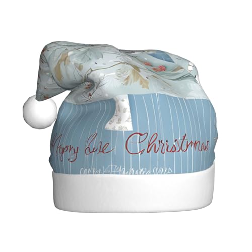 JAYWIS Muschel-Weihnachtsmütze für Erwachsene, Plüsch-Weihnachtsmütze, Weihnachtsmann-Stil, warm, weich, Feiertags-Kopfbedeckung für Partys, Weihnachtsfeiern. JAYWIS Muschel-Weihnachtsmütze für Erwachsene, Plüsch-Weihnachtsmütze, Weihnachtsmann-Stil, warm, weich, Feiertags-Kopfbedeckung für Partys, Weihnachtsfeiern. von JAYWIS