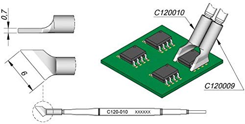 JBC C120010 Entlötspitze für PA120-A von JBC