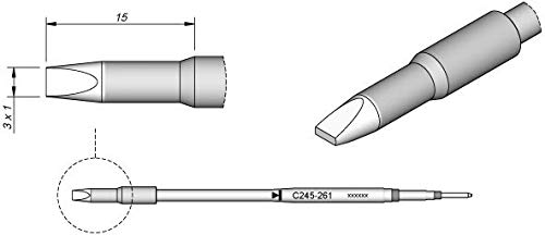 JBC C245261 Lötspitze für T245 von JBC