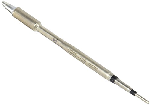 JBC Lötspitze Serie C245 Meißelform, C245729/2,7 x 1,0 mm, gerade C245729 (Lötkartusche 2045 2245 Loetkartusche Loetspitze Lötpatrone Loetpatrone Meißelspitze C245 bleifrei) JBC Lötspitze Serie C245 Meißelform, C245729/2,7 x 1,0 mm, gerade C245729 (Lötkartusche 2045 2245 Loetkartusche Loetspitze Lötpatrone Loetpatrone Meißelspitze C245 bleifrei) von JBC