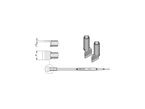 JBC Lötspitze Serie C420, C420275/8,0 mm, für Dual-In-Line-IC C420275 (Lötkartusche Lötpatrone Loetspitze Loetkartusche Loetpatrone Löt-/Entlötspitze) JBC Lötspitze Serie C420, C420275/8,0 mm, für Dual-In-Line-IC C420275 (Lötkartusche Lötpatrone Loetspitze Loetkartusche Loetpatrone Löt-/Entlötspitze) von JBC