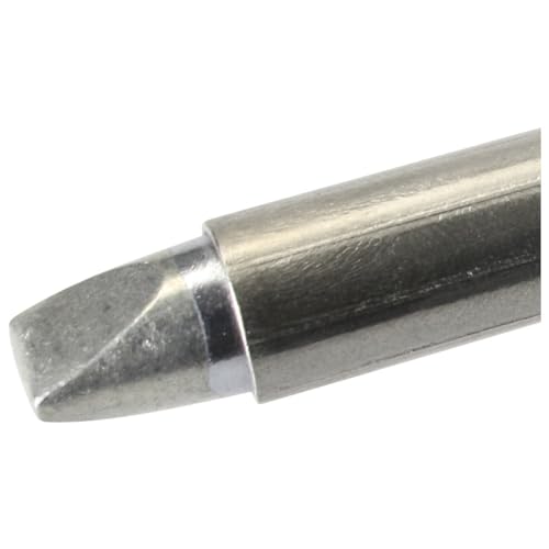 JBC Lötspitze Serie C470, Meißelform, C470021/12 x 4 mm, gerade, SMD Lötspitze C470021 (Lötkartusche 470 4700 C470- Loetkartusche Loetpatrone Loetspitze Lötpatrone T470) von JBC