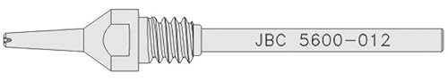JBC Entlötspitze Serie C560, C560012/Ø 0,8 mm, 1,8 mm, Padcleaning C560012 (Entlötkartusche Entlötpatrone Entloetspitze Entloetkartusche Entloetpatrone 5600 DR5600 DR5650 Entlötdüse Entloetdüse) von JBC