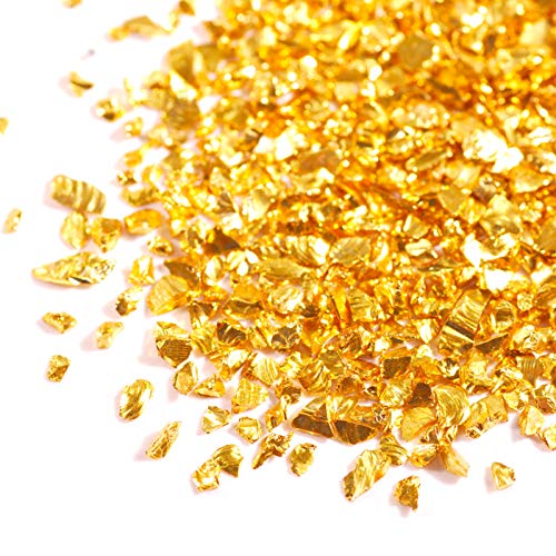 JBEIY Golden Zerkleinertem Glas Glitzer für Epoxidharz, 200g 2-4mm Unregelmäßigen klobig Glitzer, für Epoxidharz Füllstoff, Basteln, Vasenfüllung, Dekoration Herstellung JBEIY Golden Zerkleinertem Glas Glitzer für Epoxidharz, 200g 2-4mm Unregelmäßigen klobig Glitzer, für Epoxidharz Füllstoff, Basteln, Vasenfüllung, Dekoration Herstellung von JBEIY