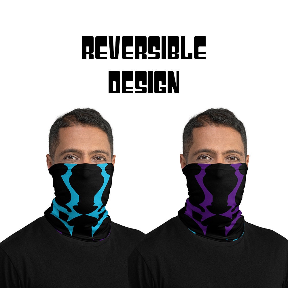 Soul Reversible - Videospiel Gaiter Hals Gamaschen Maske Halswärmer Polyester Kopfband Inspirierte Bandana Gesichtsmaske von JBFaceMask