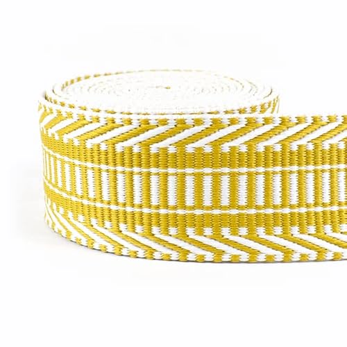 2/4 m, 2,2 mm dick, 38/50 mm, Polyester-Jacquard-Gurtband, Band for Gurt, Gürtel, Tasche, Rucksack, DIY, Nähen, Schrägband, Zubehör Für Buntes Gurtband, Zum Basteln(RD155-BrightYellow,50mm-2Meters) 2/4 m, 2,2 mm dick, 38/50 mm, Polyester-Jacquard-Gurtband, Band for Gurt, Gürtel, Tasche, Rucksack, DIY, Nähen, Schrägband, Zubehör Für Buntes Gurtband, Zum Basteln(RD155-BrightYellow,50mm-2Meters) von JBJYGSG