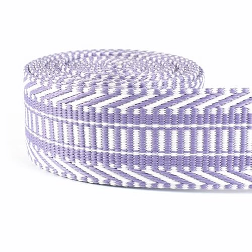 2/4 m, 2,2 mm dick, 38/50 mm, Polyester-Jacquard-Gurtband, Band for Gurt, Gürtel, Tasche, Rucksack, DIY, Nähen, Schrägband, Zubehör Für Buntes Gurtband, Zum Basteln(RD155-LightPurple,50mm-4Meters) 2/4 m, 2,2 mm dick, 38/50 mm, Polyester-Jacquard-Gurtband, Band for Gurt, Gürtel, Tasche, Rucksack, DIY, Nähen, Schrägband, Zubehör Für Buntes Gurtband, Zum Basteln(RD155-LightPurple,50mm-4Meters) von JBJYGSG