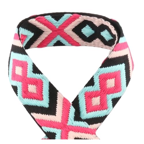 5/10/50 Yards 50 mm Jacquard-Umreifungsband, bedrucktes Gurtband, Farbmuster, Nähtasche, Gürtel, Rucksack-Zubehör, modisch bedrucktes Gurtband Für Buntes Gurtband, Zum Basteln(Color-12,50yards) von JBJYGSG