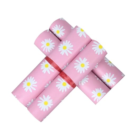 50PCS Umschlag Verdicken Poly Kleidung Mailing Taschen Obst Blume Druck Kurier Lagerung Tasche Wasserdichte Kunststoff Express Beutel Für Versand Warensendung Textilien(28x34x4cm 50pcs) von JBJYGSG