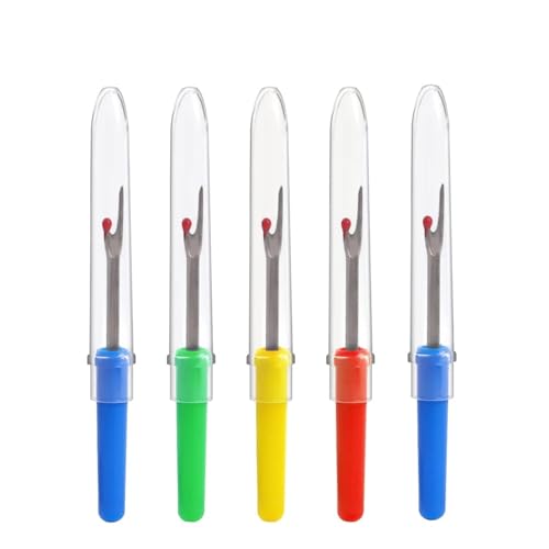 JBJYGSG 1/10 Stück Nähgarnentferner, Nahttrenner, Stichtrenner, Nähwerkzeuge, Fadenschneider, Kunststoffgriff, Bastelwerkzeug, Nähzubehör Zum Nähen(5pcs Random) von JBJYGSG