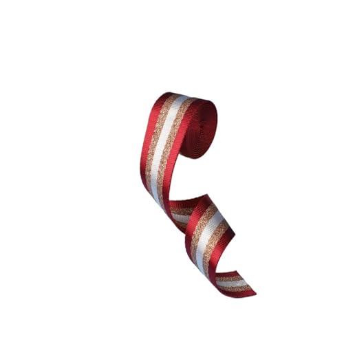 JBJYGSG 1/2/5 Yards 38 mm Nylon-Gurtband Kontrastfarbe Business-Stil Sehr attraktiver langlebiger Gepäckgurt Nähzubehör Für Buntes Gurtband, Zum Basteln(T43-A3,1yard) von JBJYGSG
