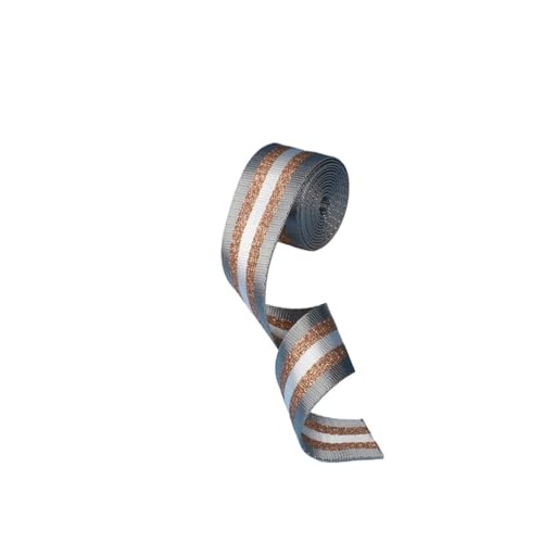 JBJYGSG 1/2/5 Yards 38 mm Nylon-Gurtband Kontrastfarbe Business-Stil Sehr attraktiver langlebiger Gepäckgurt Nähzubehör Für Buntes Gurtband, Zum Basteln(T43-A4,5yards) von JBJYGSG