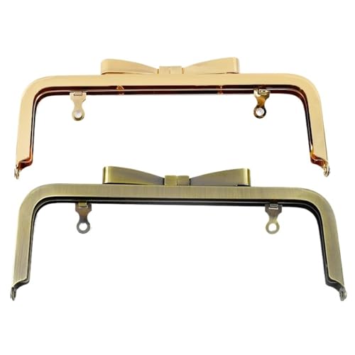 JBJYGSG 1/2/5Pcs 20cm Metall Tasche Griff Geldbörse Rahmen Quadratische Glatte Kuss Verschluss Schraube Mund Gold Halterung Taschen Zubehör Für DIY Geldbeutel Handtasche Münzbörsen(Brass,20cm-2Pcs) JBJYGSG 1/2/5Pcs 20cm Metall Tasche Griff Geldbörse Rahmen Quadratische Glatte Kuss Verschluss Schraube Mund Gold Halterung Taschen Zubehör Für DIY Geldbeutel Handtasche Münzbörsen(Brass,20cm-2Pcs) von JBJYGSG