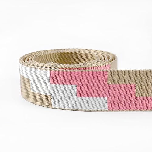 JBJYGSG 2/4 m, 2,2 mm dick, 38/50 mm, Polyester-Jacquard-Gurtband, Band for Gurt, Gürtel, Tasche, Rucksack, DIY, Nähen, Schrägband, Zubehör Für Buntes Gurtband, Zum Basteln(RD050-02,50mm-4Meters) JBJYGSG 2/4 m, 2,2 mm dick, 38/50 mm, Polyester-Jacquard-Gurtband, Band for Gurt, Gürtel, Tasche, Rucksack, DIY, Nähen, Schrägband, Zubehör Für Buntes Gurtband, Zum Basteln(RD050-02,50mm-4Meters) von JBJYGSG