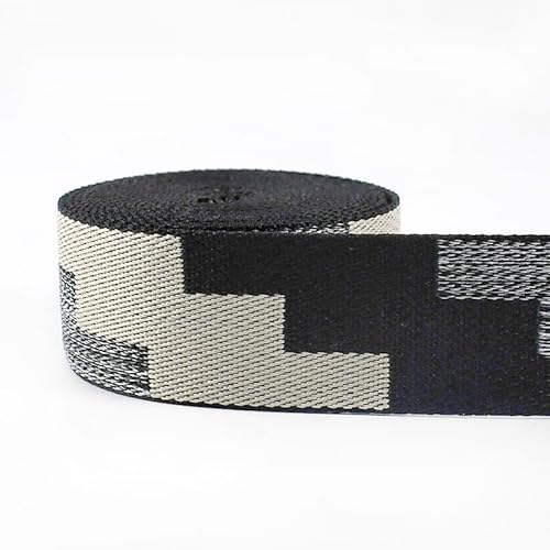 JBJYGSG 2/4 m, 2,2 mm dick, 38/50 mm, Polyester-Jacquard-Gurtband, Band for Gurt, Gürtel, Tasche, Rucksack, DIY, Nähen, Schrägband, Zubehör Für Buntes Gurtband, Zum Basteln(RD050-09,50mm-4Meters) JBJYGSG 2/4 m, 2,2 mm dick, 38/50 mm, Polyester-Jacquard-Gurtband, Band for Gurt, Gürtel, Tasche, Rucksack, DIY, Nähen, Schrägband, Zubehör Für Buntes Gurtband, Zum Basteln(RD050-09,50mm-4Meters) von JBJYGSG