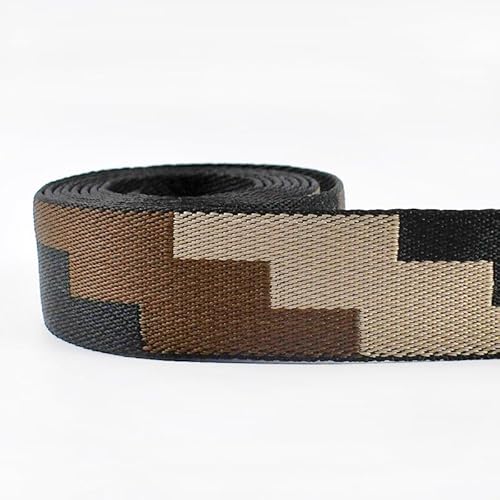 JBJYGSG 2/4 m, 2,2 mm dick, 38/50 mm, Polyester-Jacquard-Gurtband, Band for Gurt, Gürtel, Tasche, Rucksack, DIY, Nähen, Schrägband, Zubehör Für Buntes Gurtband, Zum Basteln(RD050-14,38mm-4Meters) JBJYGSG 2/4 m, 2,2 mm dick, 38/50 mm, Polyester-Jacquard-Gurtband, Band for Gurt, Gürtel, Tasche, Rucksack, DIY, Nähen, Schrägband, Zubehör Für Buntes Gurtband, Zum Basteln(RD050-14,38mm-4Meters) von JBJYGSG