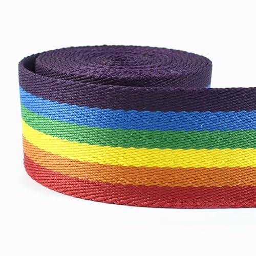 JBJYGSG 2/4 m, 2,2 mm dick, 38/50 mm, Polyester-Jacquard-Gurtband, Band for Gurt, Gürtel, Tasche, Rucksack, DIY, Nähen, Schrägband, Zubehör Für Buntes Gurtband, Zum Basteln(RD053-07,50mm-4Meters) JBJYGSG 2/4 m, 2,2 mm dick, 38/50 mm, Polyester-Jacquard-Gurtband, Band for Gurt, Gürtel, Tasche, Rucksack, DIY, Nähen, Schrägband, Zubehör Für Buntes Gurtband, Zum Basteln(RD053-07,50mm-4Meters) von JBJYGSG