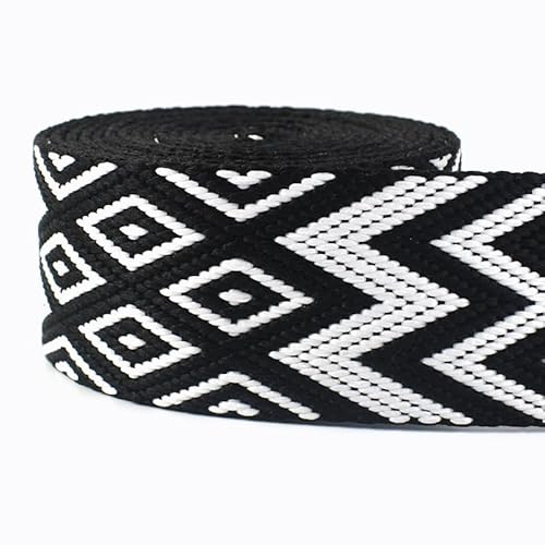 JBJYGSG 2/4 m, 2,2 mm dick, 38/50 mm, Polyester-Jacquard-Gurtband, Band for Gurt, Gürtel, Tasche, Rucksack, DIY, Nähen, Schrägband, Zubehör Für Buntes Gurtband, Zum Basteln(RD200-03,50mm-2Meters) JBJYGSG 2/4 m, 2,2 mm dick, 38/50 mm, Polyester-Jacquard-Gurtband, Band for Gurt, Gürtel, Tasche, Rucksack, DIY, Nähen, Schrägband, Zubehör Für Buntes Gurtband, Zum Basteln(RD200-03,50mm-2Meters) von JBJYGSG