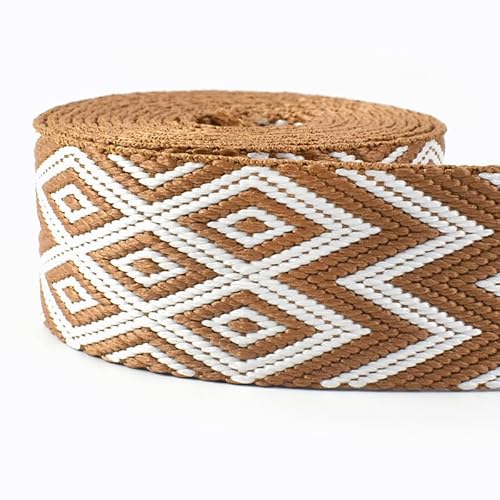 JBJYGSG 2/4 m, 2,2 mm dick, 38/50 mm, Polyester-Jacquard-Gurtband, Band for Gurt, Gürtel, Tasche, Rucksack, DIY, Nähen, Schrägband, Zubehör Für Buntes Gurtband, Zum Basteln(RD200-04,50mm-4Meters) JBJYGSG 2/4 m, 2,2 mm dick, 38/50 mm, Polyester-Jacquard-Gurtband, Band for Gurt, Gürtel, Tasche, Rucksack, DIY, Nähen, Schrägband, Zubehör Für Buntes Gurtband, Zum Basteln(RD200-04,50mm-4Meters) von JBJYGSG
