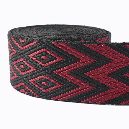 JBJYGSG 2/4 m, 2,2 mm dick, 38/50 mm, Polyester-Jacquard-Gurtband, Band for Gurt, Gürtel, Tasche, Rucksack, DIY, Nähen, Schrägband, Zubehör Für Buntes Gurtband, Zum Basteln(RD200-06,38mm-4Meters) JBJYGSG 2/4 m, 2,2 mm dick, 38/50 mm, Polyester-Jacquard-Gurtband, Band for Gurt, Gürtel, Tasche, Rucksack, DIY, Nähen, Schrägband, Zubehör Für Buntes Gurtband, Zum Basteln(RD200-06,38mm-4Meters) von JBJYGSG
