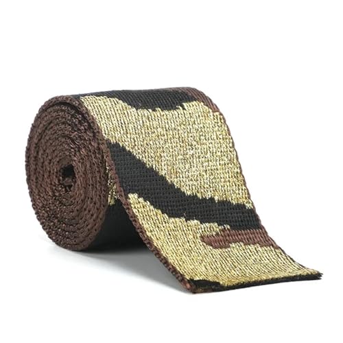 JBJYGSG 2/5 Meter Leopard Nylon Gurtband 50mm Jacquard Band Taschen Gurt Sicherheitsgurt Rucksack Schrägband 1,5mm dick DIY Nähzubehör Für Buntes Gurtband, Zum Basteln(RD190-Camouflage2,50mm-5Meters) JBJYGSG 2/5 Meter Leopard Nylon Gurtband 50mm Jacquard Band Taschen Gurt Sicherheitsgurt Rucksack Schrägband 1,5mm dick DIY Nähzubehör Für Buntes Gurtband, Zum Basteln(RD190-Camouflage2,50mm-5Meters) von JBJYGSG