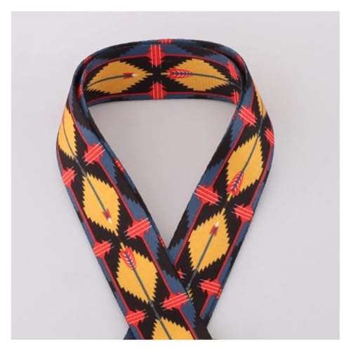 JBJYGSG 5/10/50 Yards 38 mm Jacquard-Umreifungsband, mehrfarbiges Streifenmuster, Kleidungsdekoration, verschleißfester Rucksackgürtel, Baumwollgurtband Für Buntes Gurtband, Zum Basteln(22,50yards) JBJYGSG 5/10/50 Yards 38 mm Jacquard-Umreifungsband, mehrfarbiges Streifenmuster, Kleidungsdekoration, verschleißfester Rucksackgürtel, Baumwollgurtband Für Buntes Gurtband, Zum Basteln(22,50yards) von JBJYGSG