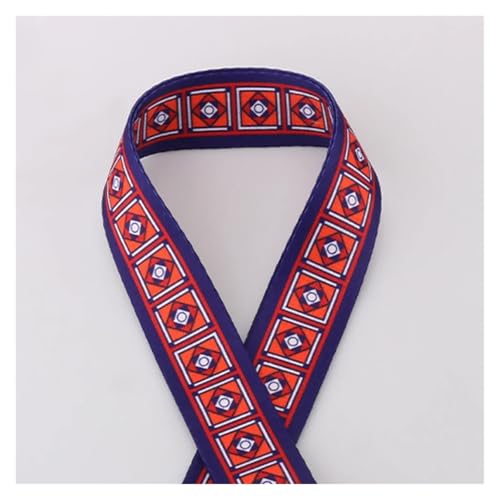 JBJYGSG 5/10/50 Yards 38 mm Jacquard-Umreifungsband, mehrfarbiges Streifenmuster, Kleidungsdekoration, verschleißfester Rucksackgürtel, Baumwollgurtband Für Buntes Gurtband, Zum Basteln(13,10yards) JBJYGSG 5/10/50 Yards 38 mm Jacquard-Umreifungsband, mehrfarbiges Streifenmuster, Kleidungsdekoration, verschleißfester Rucksackgürtel, Baumwollgurtband Für Buntes Gurtband, Zum Basteln(13,10yards) von JBJYGSG