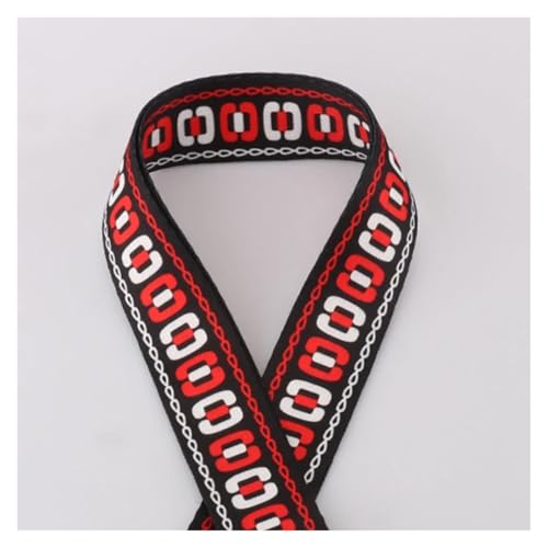 JBJYGSG 5/10/50 Yards 38 mm Jacquard-Umreifungsband, mehrfarbiges Streifenmuster, Kleidungsdekoration, verschleißfester Rucksackgürtel, Baumwollgurtband Für Buntes Gurtband, Zum Basteln(15,50yards) JBJYGSG 5/10/50 Yards 38 mm Jacquard-Umreifungsband, mehrfarbiges Streifenmuster, Kleidungsdekoration, verschleißfester Rucksackgürtel, Baumwollgurtband Für Buntes Gurtband, Zum Basteln(15,50yards) von JBJYGSG