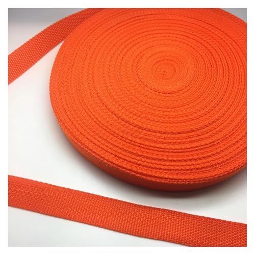 JBJYGSG 5 Yards 25mm Breite Gurt Nylon Gurtband Rucksack Umreifung Sicherheit Gürtel DIY Pet Seil Nähen Handwerk Für Buntes Gurtband, Zum Basteln(05) von JBJYGSG