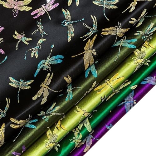 JBJYGSG 90 Mahagoni-Sofakissenstoff aus hochdichtem Stoff, antikes Kostüm, Cheongsam-Stoff, Satinstoff zum Nähen, Schneidern und für Kleidung(2,100x90cm) von JBJYGSG
