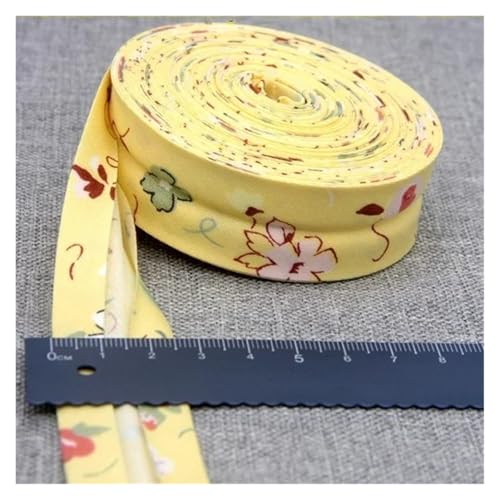 JBJYGSG Bedrucktes Schrägband, Stoffstreifen for Basteln, Nähen, for Kleidung, Größe 25 mm x 5 m Für Buntes Gurtband, Zum Basteln(41) von JBJYGSG