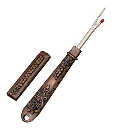 JBJYGSG Handarbeiten Nähen Nahttrenner DIY Nähzubehör Stickerei Kreuzstich Picking Fadenentferner Multifunktional Zum Nähen(Color Copper) von JBJYGSG