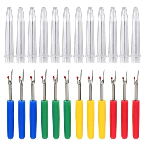 JBJYGSG Nahttrenner for Nähen, praktische Stichtrenner for Nähen/Basteln, Entfernen von Fäden, Werkzeuge, 20 Stück/10 Stück/5 Stück Zum Nähen(10Pcs Mix Color) von JBJYGSG