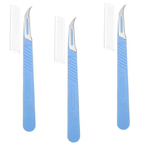 JBJYGSG Nahttrenner mit Kunststoffgriff, Nahttrenner, Fadentrenner, Fadenentferner, Fadenschneider for Nähen, Basteln, Handarbeiten Zum Nähen(3pcs) von JBJYGSG
