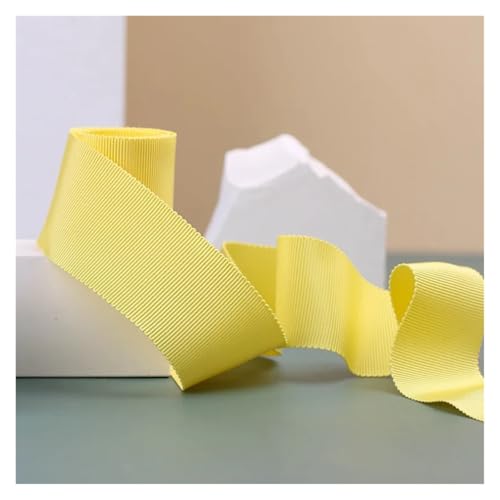JBJYGSG Ripsband, Schrägband, Mehrfarbig, Polyester-Bindeband, 6912152025mm, for Verpacken von Hüten, Kleidung, Blumensäckchen, Nähen Für Buntes Gurtband, Zum Basteln(114-01,15mm 50yards) von JBJYGSG