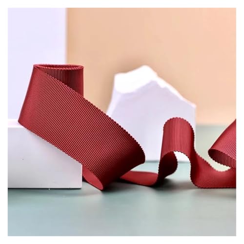 JBJYGSG Ripsband, Schrägband, Mehrfarbig, Polyester-Bindeband, 6912152025mm, for Verpacken von Hüten, Kleidung, Blumensäckchen, Nähen Für Buntes Gurtband, Zum Basteln(126-01,15mm 50yards) von JBJYGSG