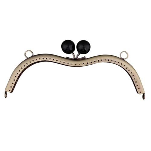 Vintage Stil Metall Geldbörse Tasche Rahmen Kuss Verschluss Schloss mit Bambus Griff Schmuck Verschlüsse Nähen Verschlüsse Geldbörse Herstellung Zubehör Für Diy Geldbeutel Handtasche Münzbörsen(Black Vintage Stil Metall Geldbörse Tasche Rahmen Kuss Verschluss Schloss mit Bambus Griff Schmuck Verschlüsse Nähen Verschlüsse Geldbörse Herstellung Zubehör Für Diy Geldbeutel Handtasche Münzbörsen(Black von JBJYGSG